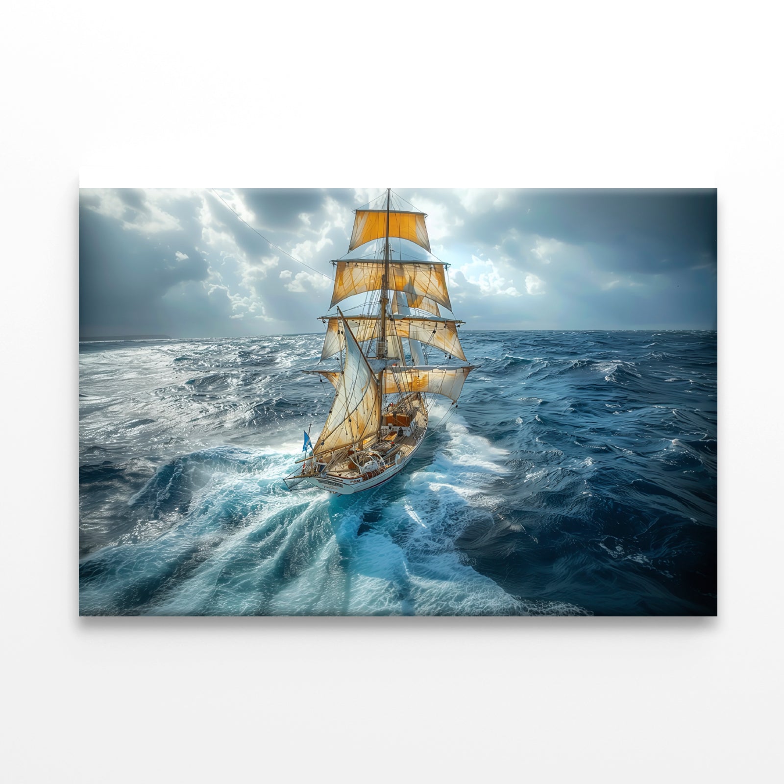 Sailing Ship in the Sea Print 100% Australian Made - Bella Home Decor