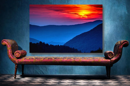 Great Smoky Mountains Tennessee UV Direct Aluminum Print Australian Made Quality