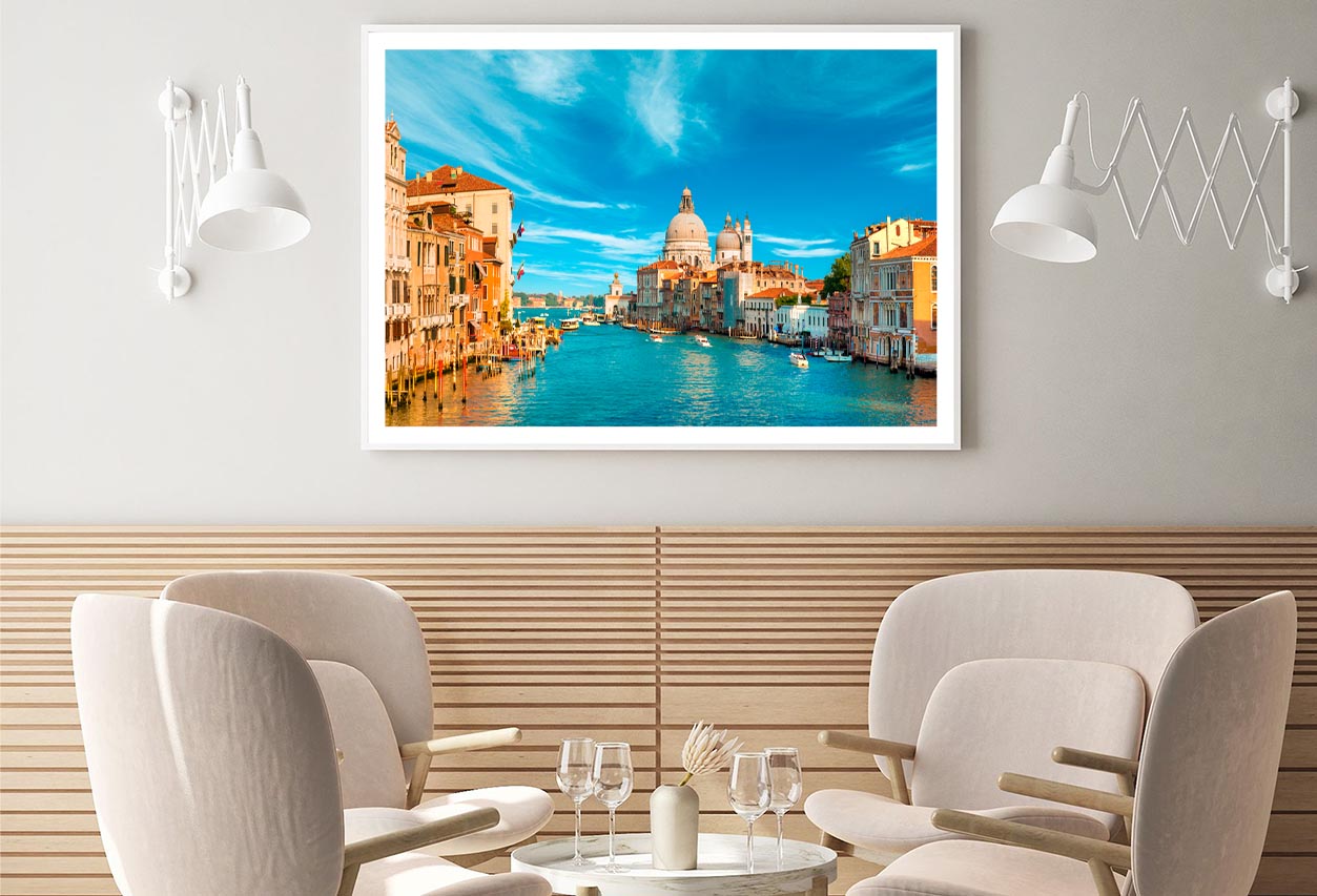 Gorgeous View of The Grand Canal, Venice, Italy Home Decor Premium Quality Poster Print Choose Your Sizes