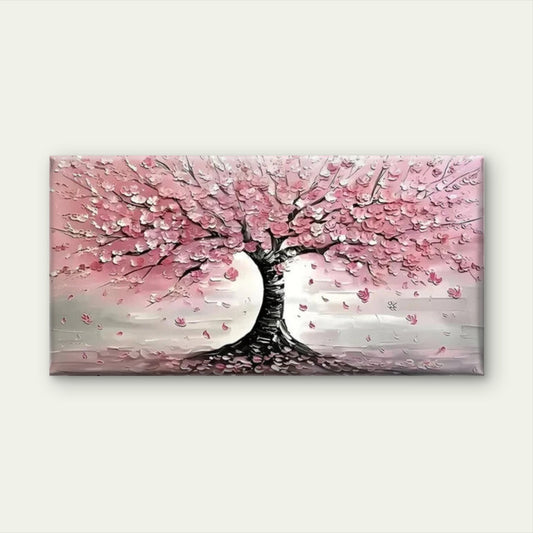 Cherry Blossom Tree Art Wall Art wall canvas office home room framed 120x60cm