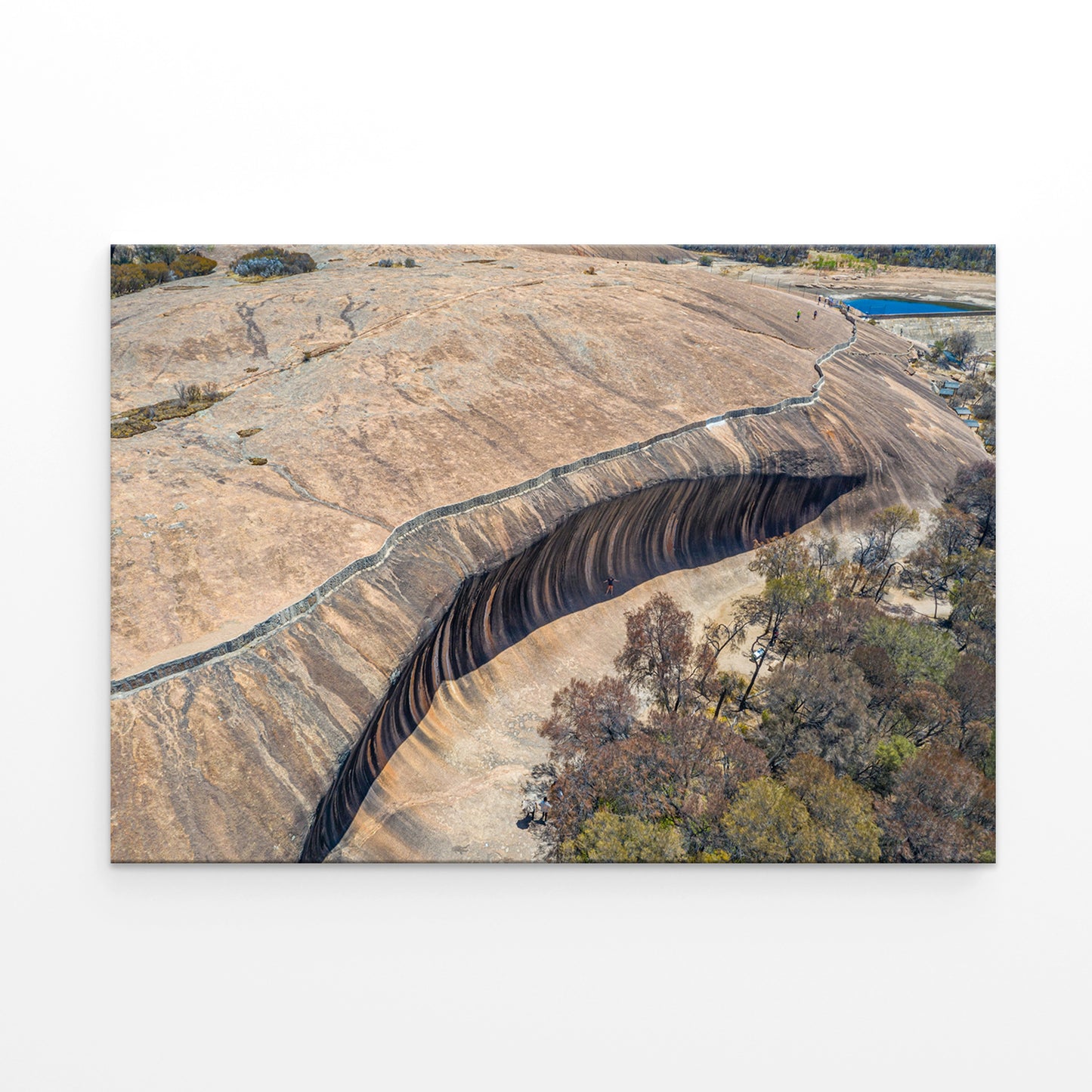 Wave Rock Western Australia Scenic Wall Art Decor 100% Australian Made