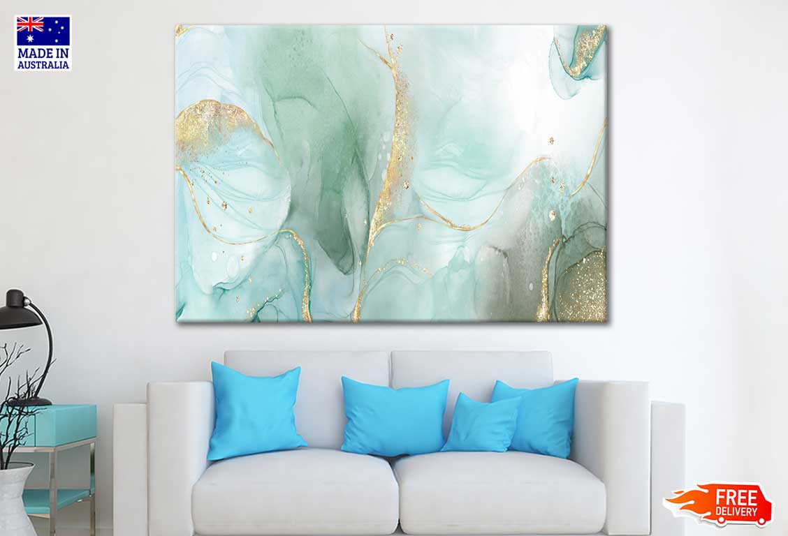 Abstract Fluid Art Print 100% Australian Made