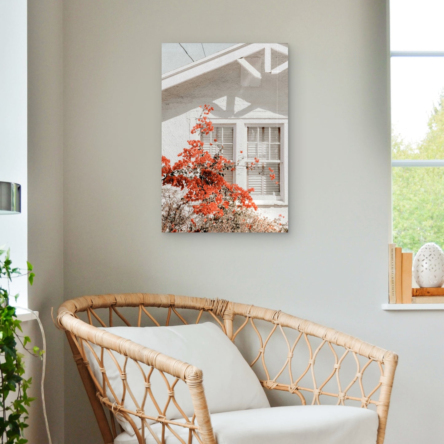 Flowering Quince by White House 40x60cm Metal Print Ready to Hang