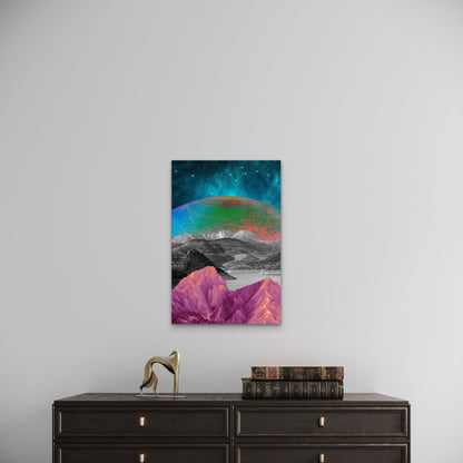 Surreal Landscape Composition 60x90cm Metal Print Ready to Hang