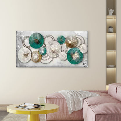 Minimalist Neutral Color Palett Wall Art Canvas Office Home Room Framed 120x60cm - Bella Home Decor