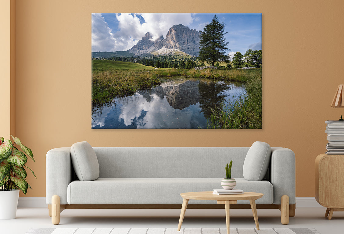 Passo Sella, Dolomites Italy View Wall Art Decor 100% Australian Made
