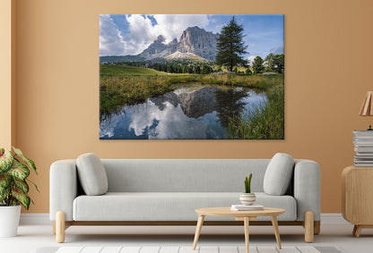 Passo Sella, Dolomites Italy View Wall Art Decor 100% Australian Made