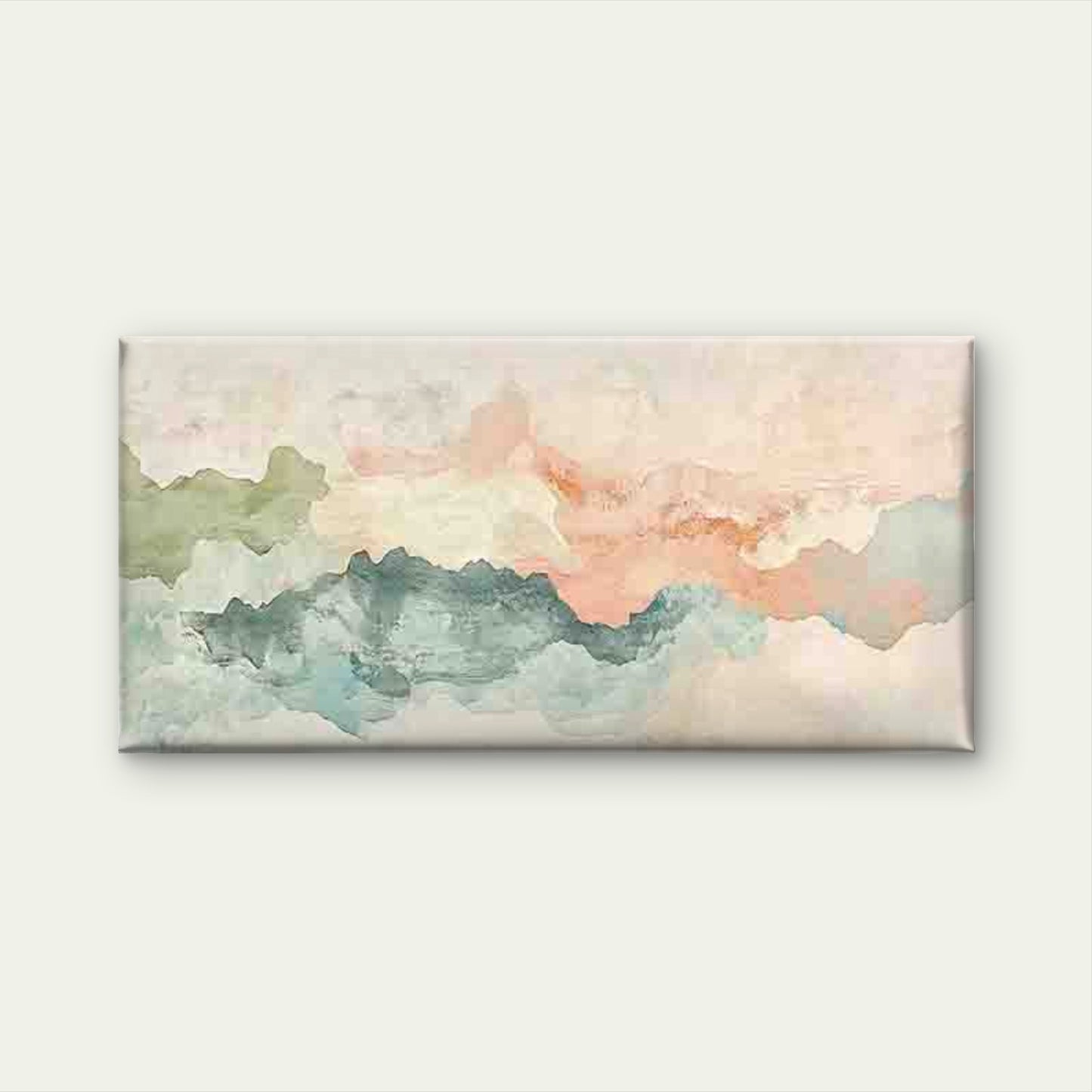 Abstract Multicolor Oil Paintin Wall Art Canvas Office Home Room Framed 120x60cm - Bella Home Decor
