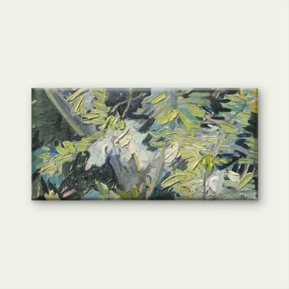 Impressionist Abstract Landscap Wall Art Canvas Office Home Room Framed 120x60cm