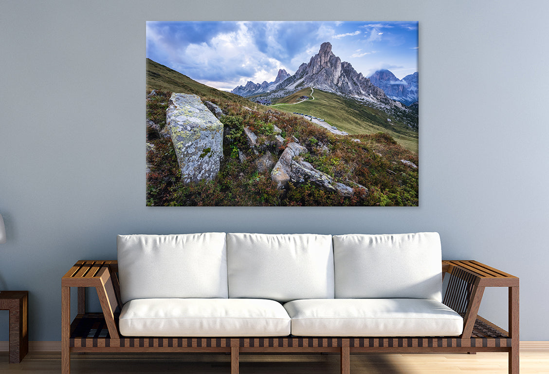 Giau Pass, Dolomites, Italy View Wall Art Decor 100% Australian Made