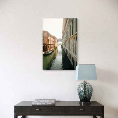 View of the Grand Canal in Venice, Italy 60x90cm Metal Print Ready to Hang