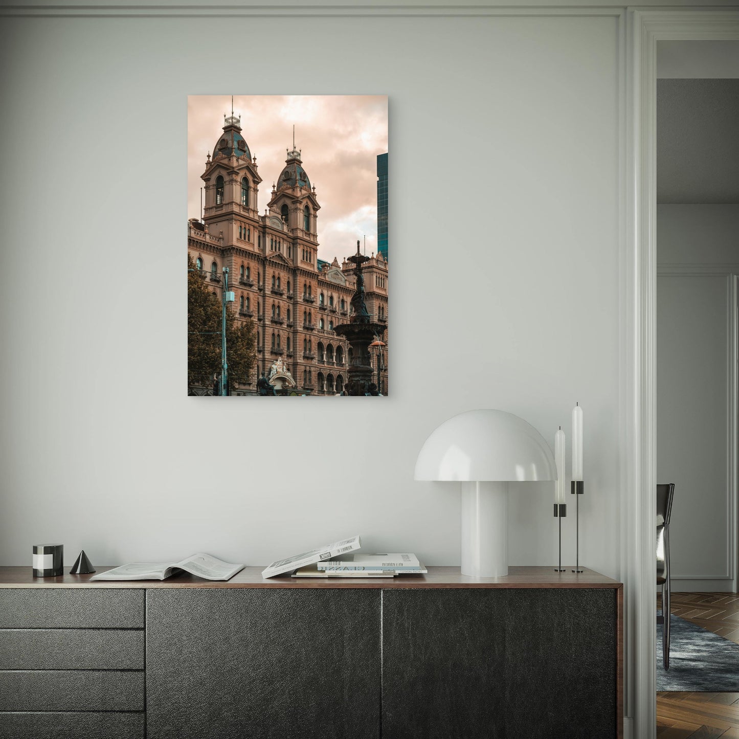 The Hotel Windsor In Melbourne Australia 60x90cm Metal Print Ready to Hang