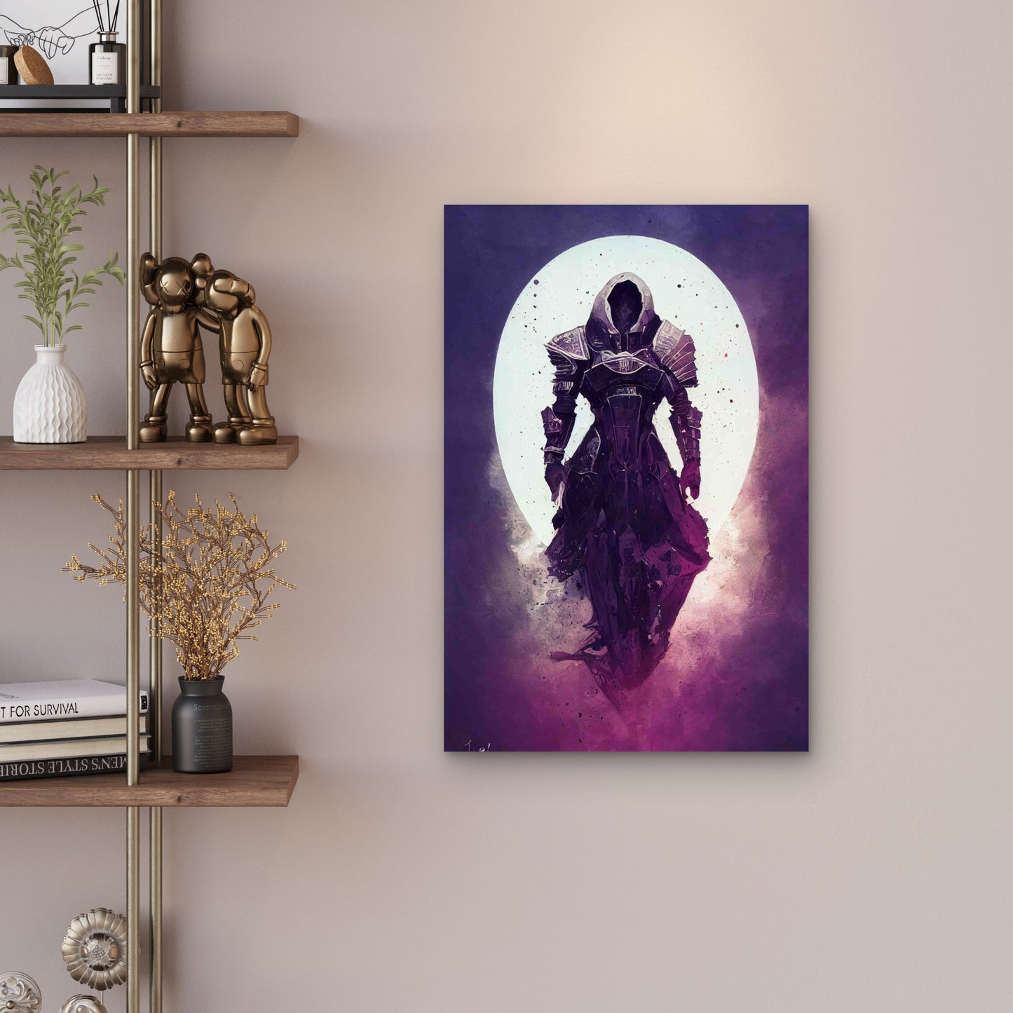 Destiny 2 Hunter 60x90cm Metal Print Ready to Hang