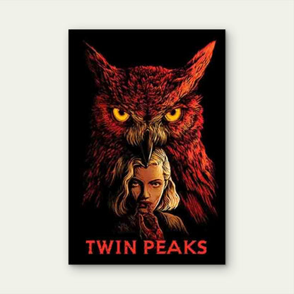 Twin Peaks 60x90cm Metal Print Ready to Hang