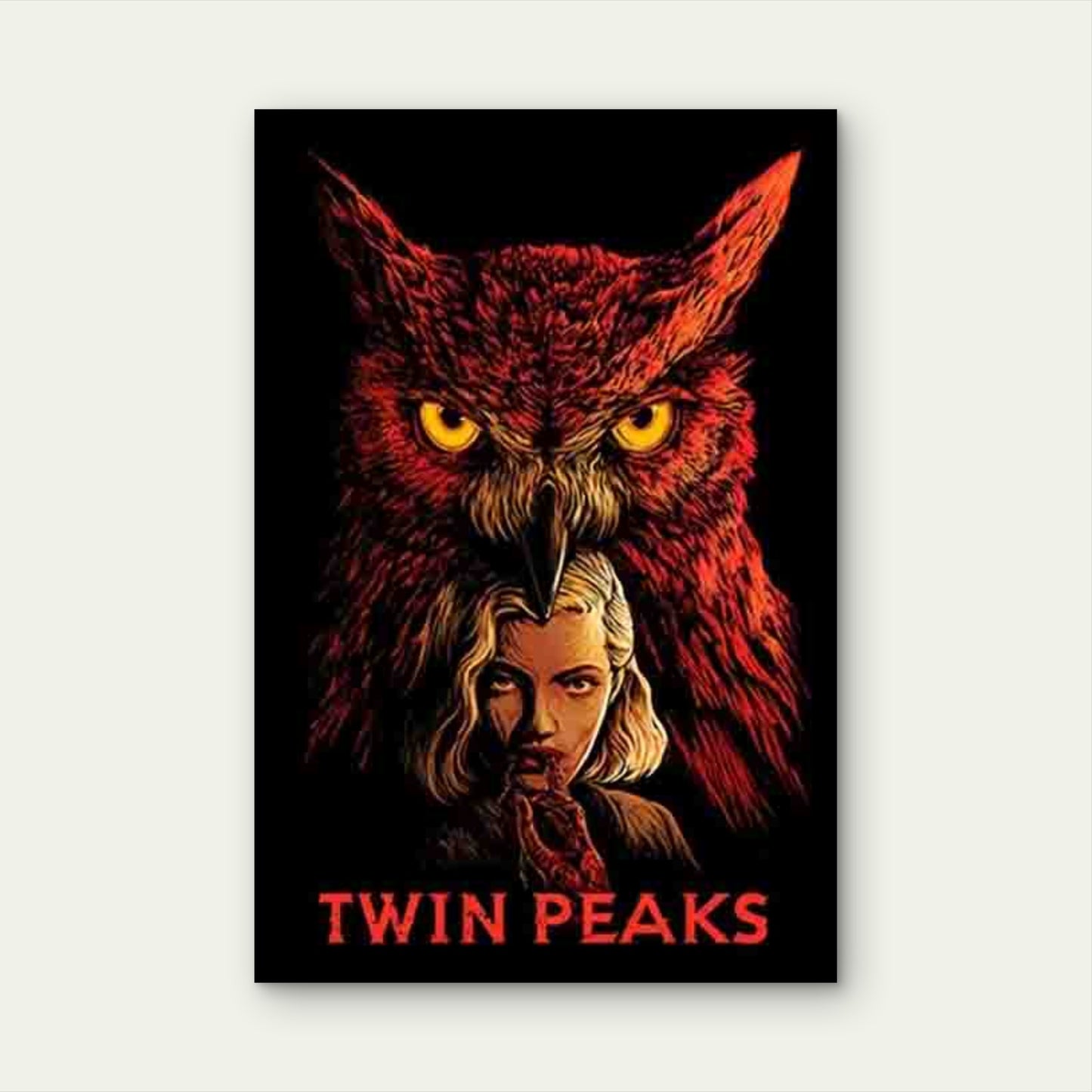 Twin Peaks Metal Print Ready to Hang