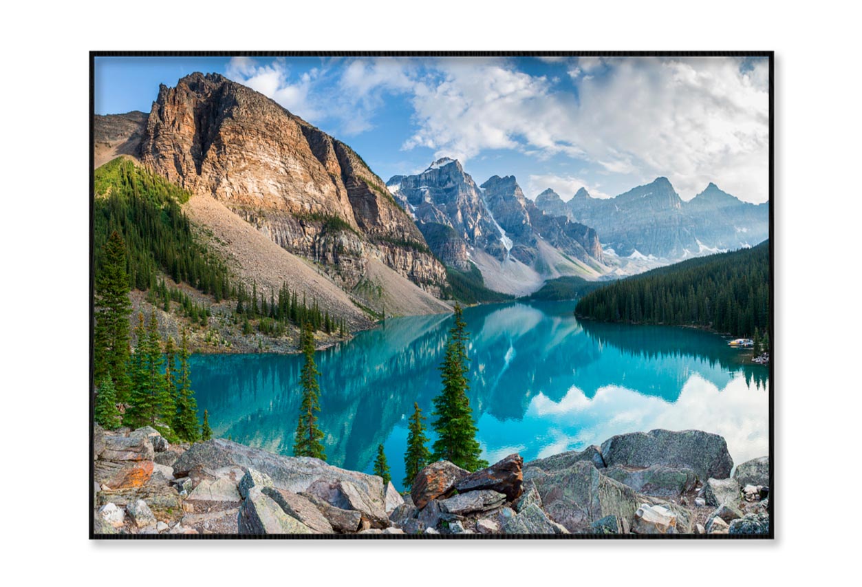 Turquoise Moraine Lake in The Canadian Rockies Home Decor Premium Quality Poster Print Choose Your Sizes