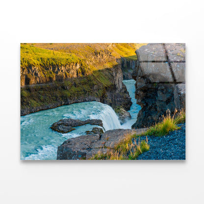 Iceland with Rocks Africa Acrylic Glass Print Tempered Glass Wall Art 100% Made in Australia Ready to Hang