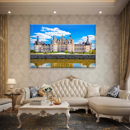 Château De Chambord in the Loire Valley France Wall Art Decor 100% Australian Made - Bella Home Decor
