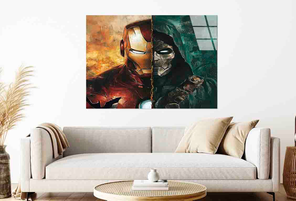 Gritty Textured Futuris Tempered Glass Printing Wall Art Australian Made Quality - Bella Home Decor