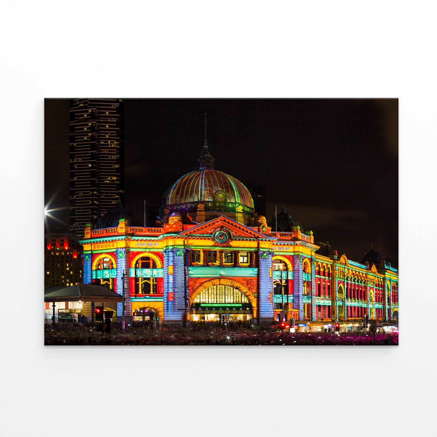 Flinders Street Station Melbourne Scenic Wall Art Decor 100% Australian Made