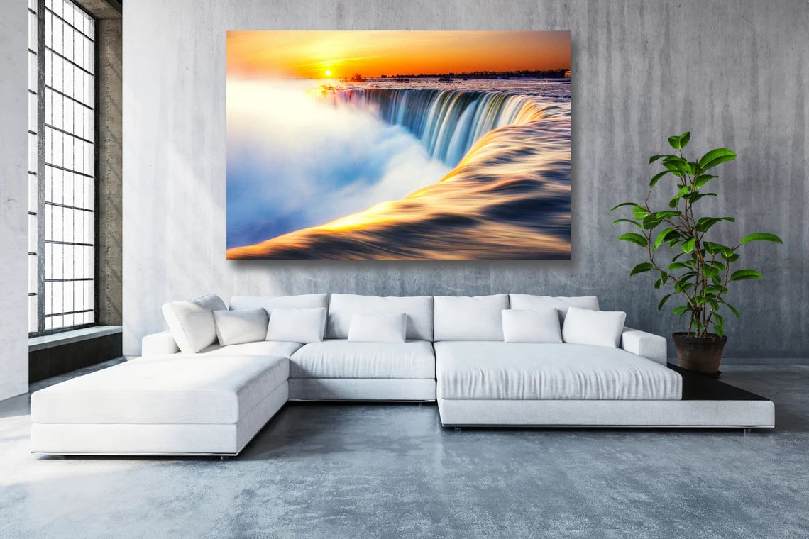 Niagara Waterfalls UV Direct Aluminum Print Australian Made Quality