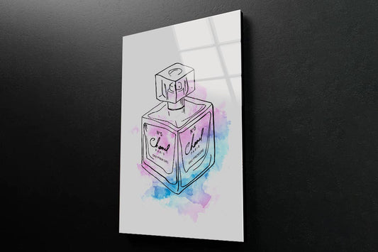 Colorful Perfume 3D Design Acrylic Glass Print Tempered Glass Wall Art 100% Made in Australia Ready to Hang