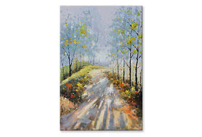 Scenery, Spring Woods, Nature Paint Wall Art Limited Edition High Quality Print