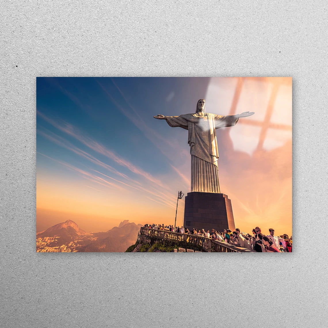 Rio de Janeiro Acrylic Glass Print Tempered Glass Wall Art 100% Made in Australia Ready to Hang