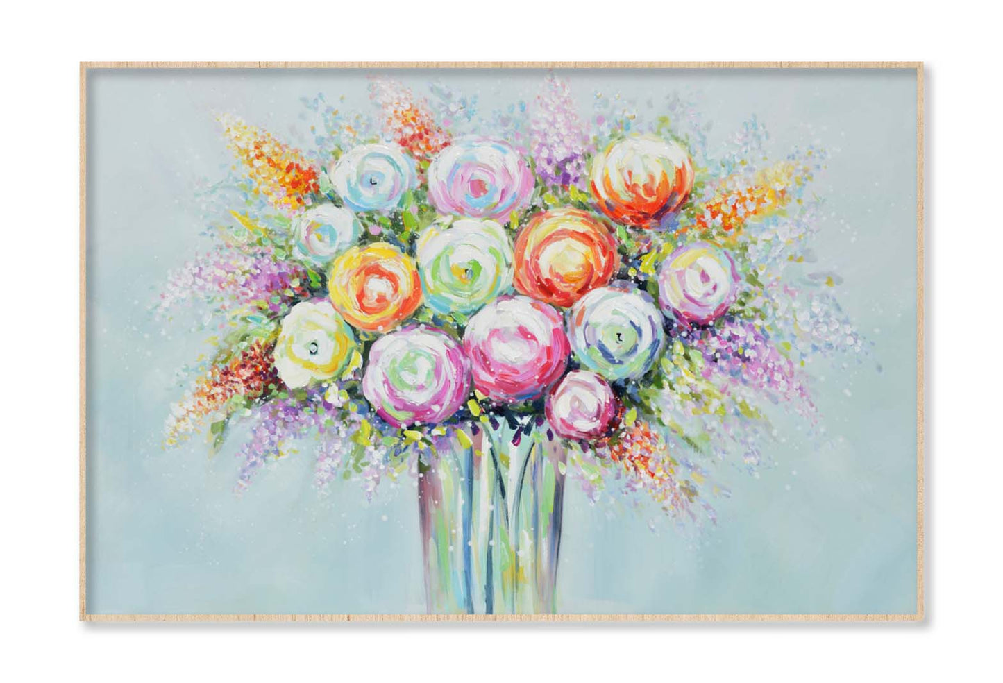 A Colorful Flower, Still Life Wall Art Limited Edition High Quality Print