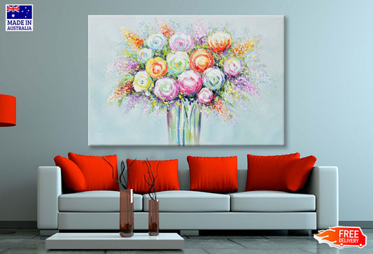 A Colorful Flower, Still Life Wall Art Limited Edition High Quality Print