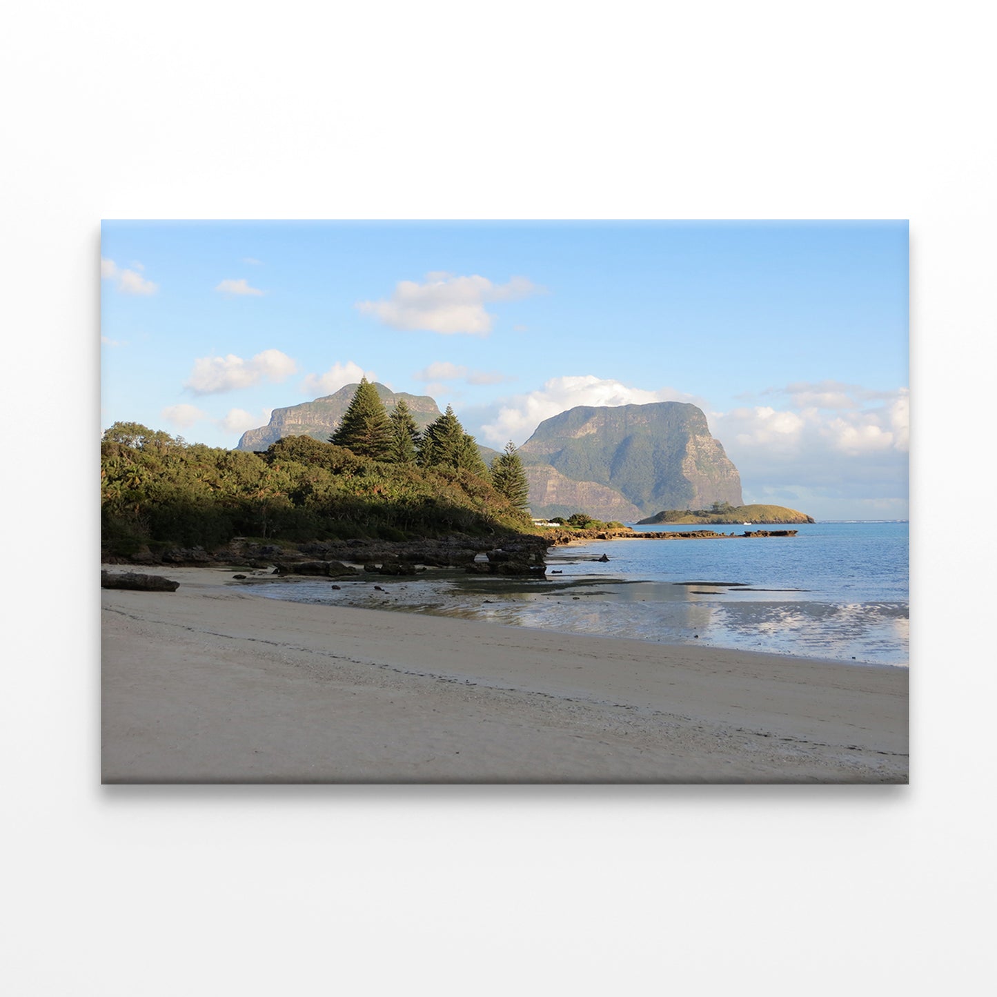 Lord Howe Island NSW Mount Lidgbird and Mount Gower Wall Art Decor 100% Australian Made