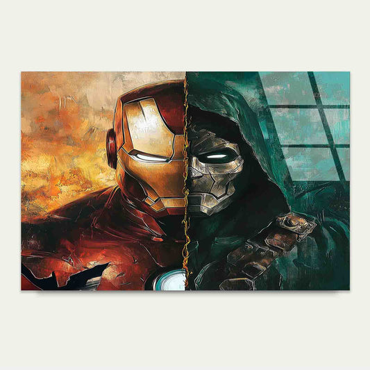 Gritty Textured Futuris Tempered Glass Printing Wall Art Australian Made Quality - Bella Home Decor