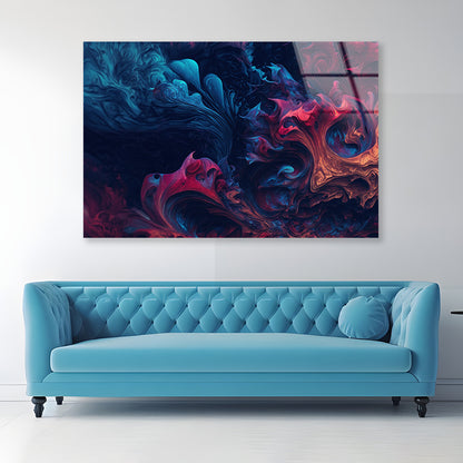 Texture Wallpaper Acrylic Glass Print Tempered Glass Wall Art 100% Made in Australia Ready to Hang - Bella Home Decor