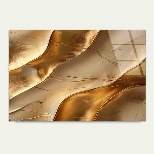 Abstract Liquid Marble Tempered Glass Printing Wall Art Australian Made Quality