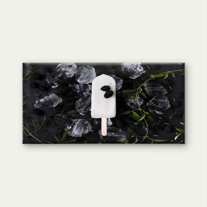Coconut Blackberry Popsicles Wall Art Canvas Office Home Room Framed 120x60cm