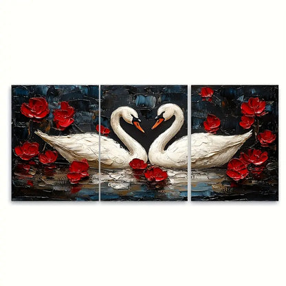 3pcs Birds Lover Artwork Metal Print Ready to Hang Art - Bella Home Decor