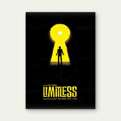 Limitless Keyhole Silhouette 60x90cm Metal Print Ready to Hang - Bella Home Decor
