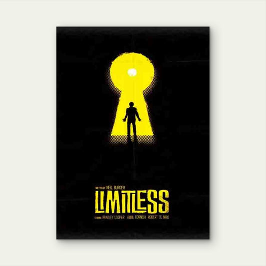 Limitless Keyhole Silhouette 60x90cm Metal Print Ready to Hang - Bella Home Decor