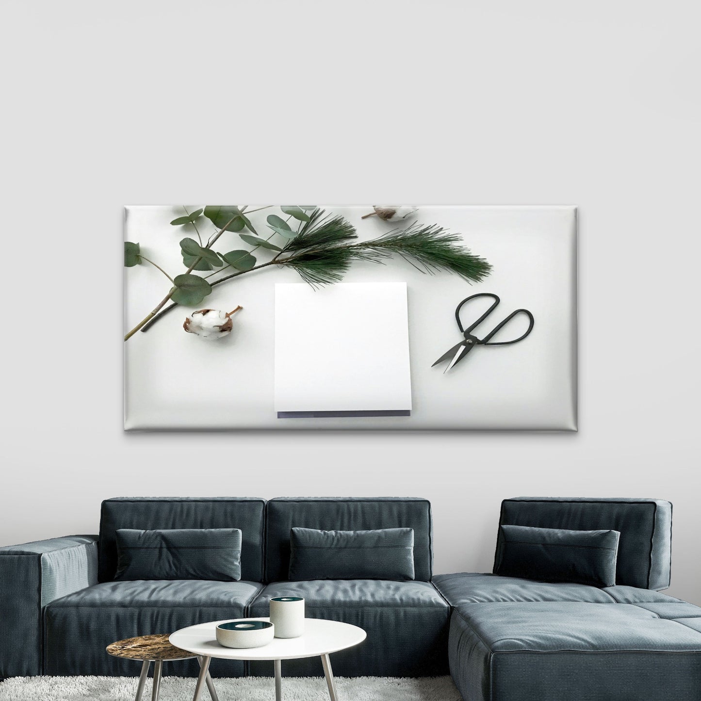 Natural Gift Wrapping Scene Wall Art Canvas Office Home Room Framed 120x60cm
