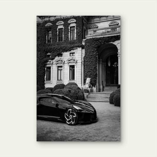 Voiture Noire In The World In The Beautiful Villa Erba On The Como Lake 60x90cm Metal Print Ready to Hang