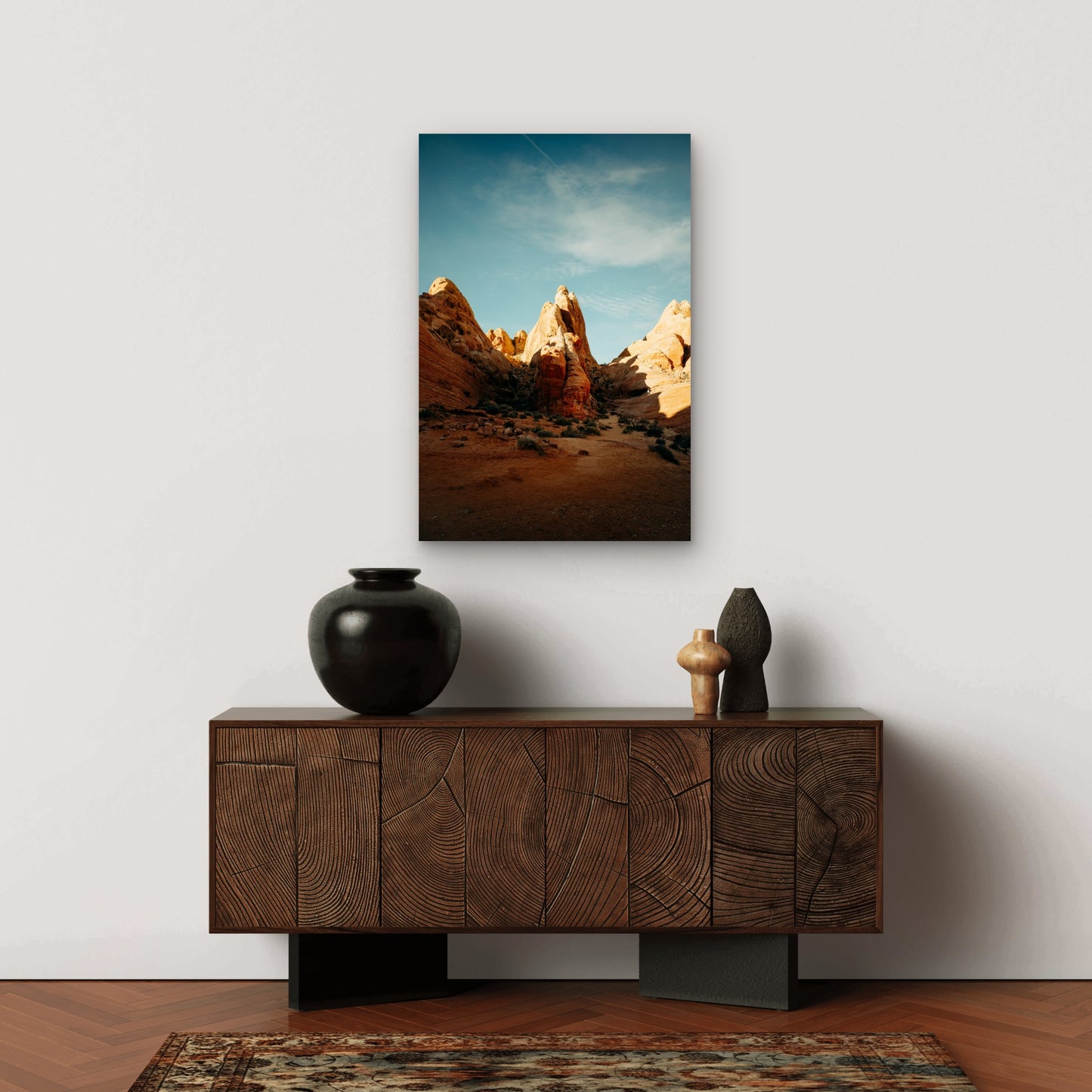 Valley of Fire State Park, Nevada 40x60cm Metal Print Ready to Hang