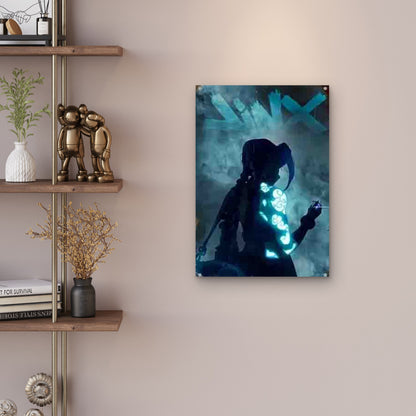 Glow Arcane League of Legends 60x90cm Metal Print Ready to Hang - Bella Home Decor