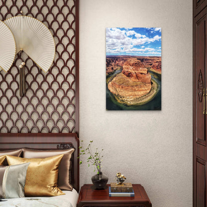 Horseshoe Bend Arizona Canyon River 40x60cm Metal Print Ready to Hang