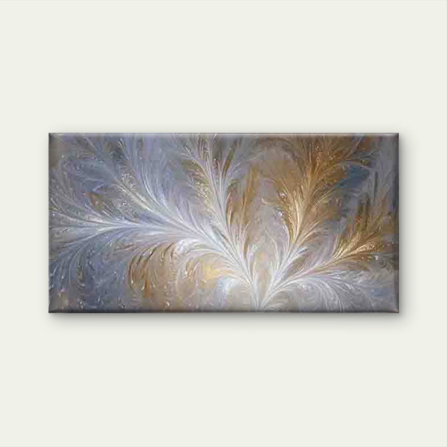 Abstract Patterns in Nature Wall Art Canvas Office Home Room Framed 120x60cm