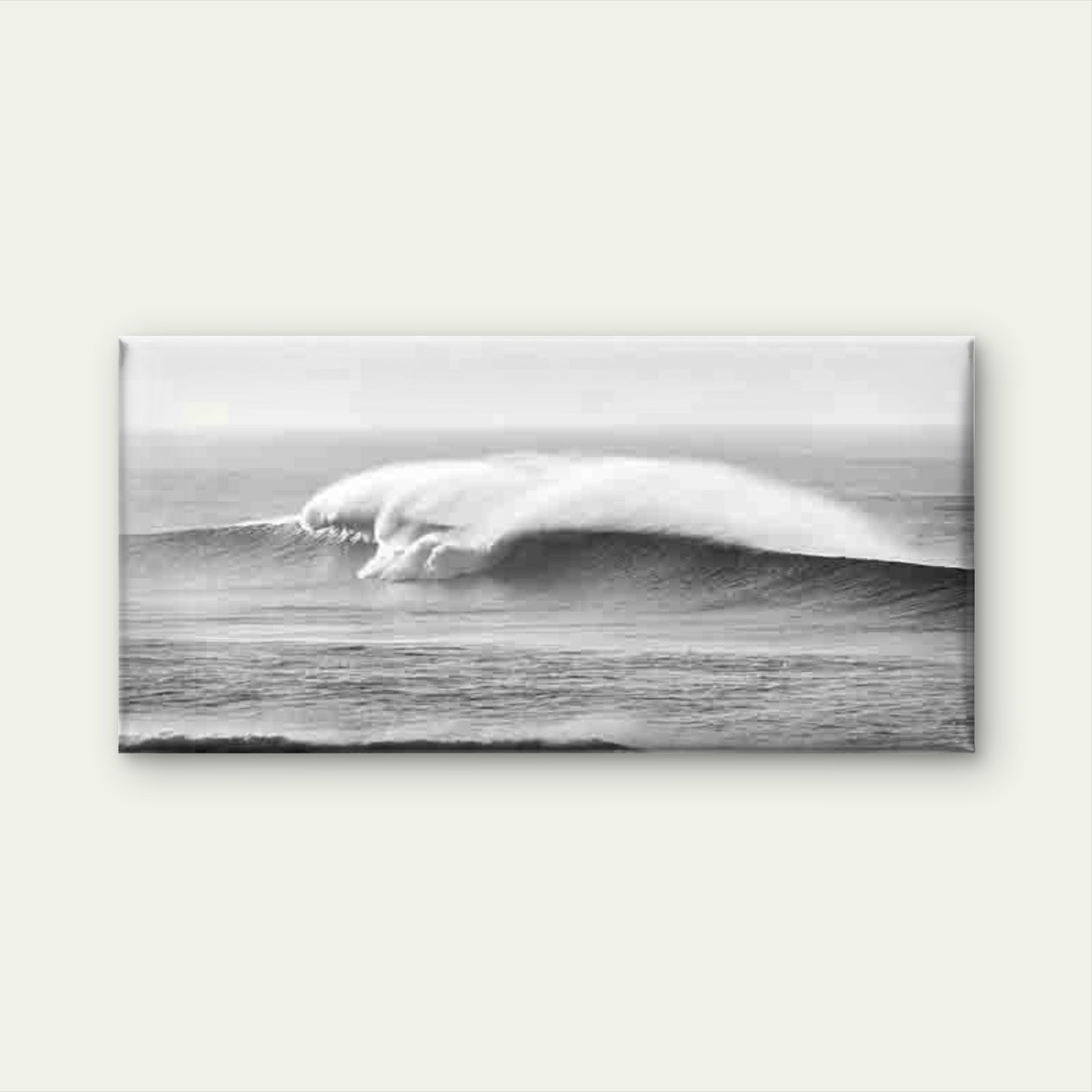 Black ,White Ocean Photography Wall Art Canvas Office Home Room Framed 120x60cm - Bella Home Decor