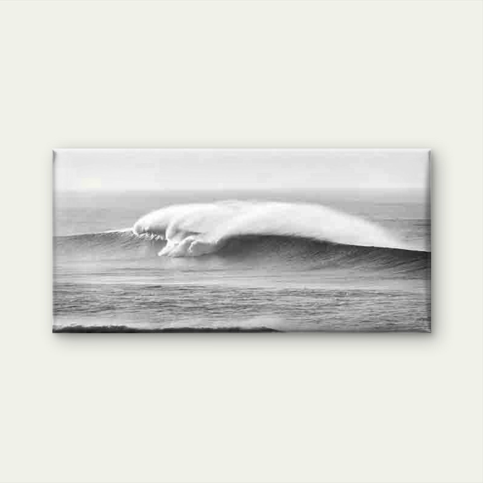 Black ,White Ocean Photography Wall Art Canvas Office Home Room Framed 120x60cm - Bella Home Decor