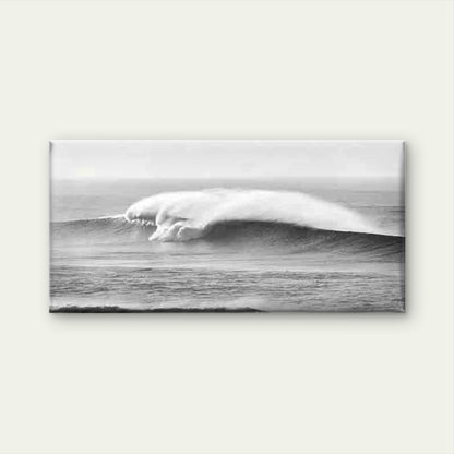 Black ,White Ocean Photography Wall Art Canvas Office Home Room Framed 120x60cm - Bella Home Decor