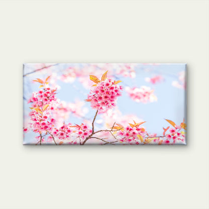 Cherry Blossoms of Japan Wall Art Canvas Office Home Room Framed 120x60cm