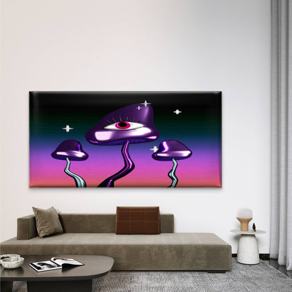 Third Eye Awakening Wall Art Canvas Office Home Room Framed 120x60cm