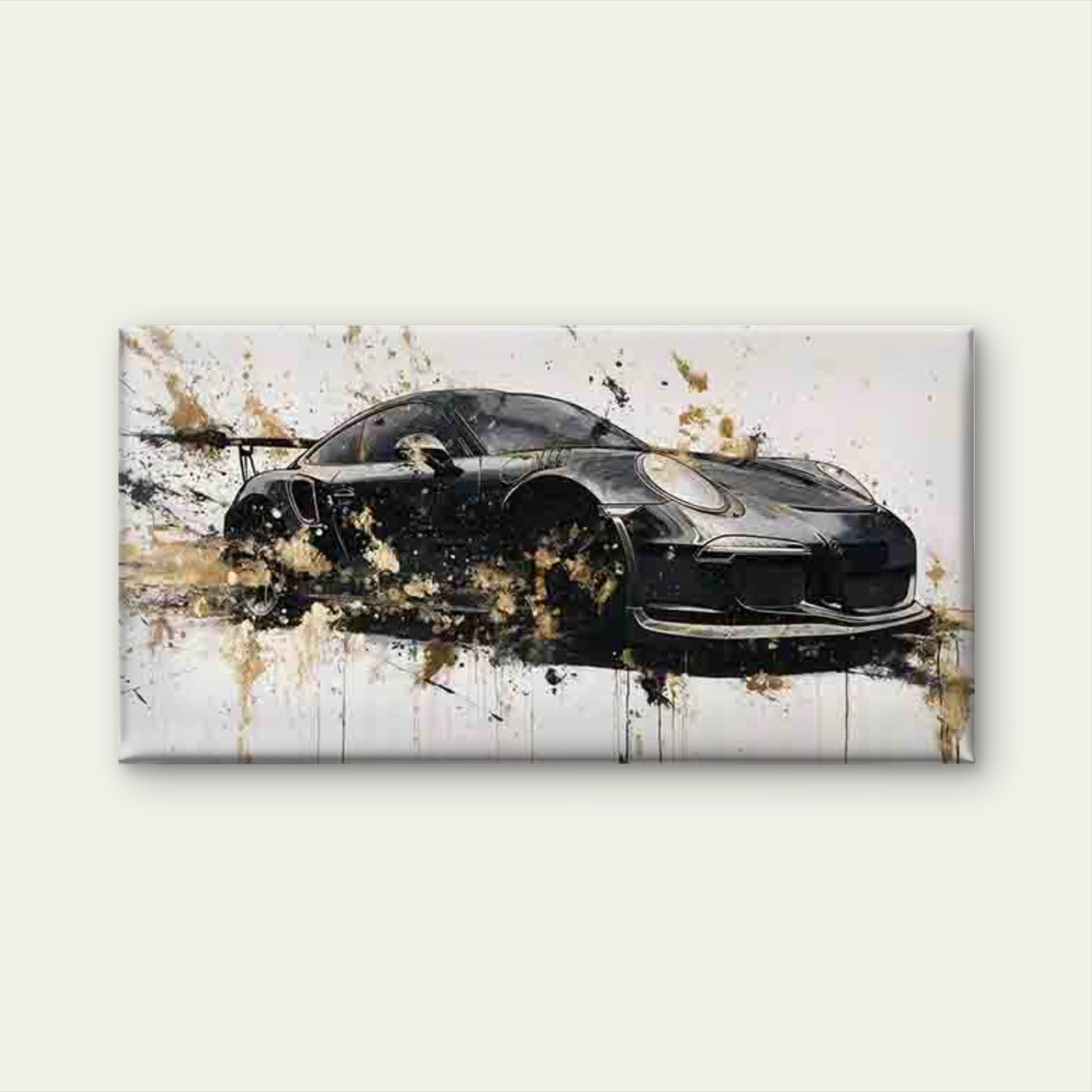 Passion The Art of Automotive Wall Art Canvas Office Home Room Framed 120x60cm - Bella Home Decor